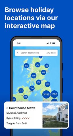 Sykes Holiday Cottages UK для Android — скриншот 5