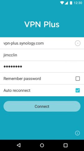 Synology VPN Plus для Android — скриншот 2