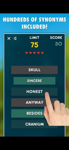 Synonyms Game для iOS — скриншот 4