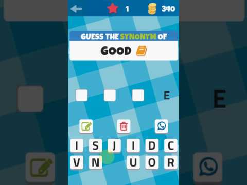 Synonyms and Antonyms для Android — официальный трейлер
