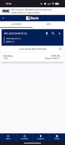 T Bank для Android — скриншот 2