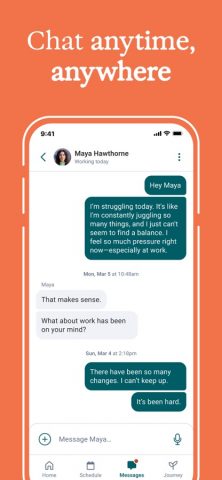 Talkspace: Therapy and Support для iOS — скриншот 5
