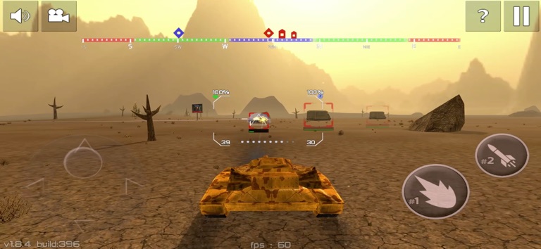 Tank Combat : Iron Force Blitz для iOS — официальный трейлер