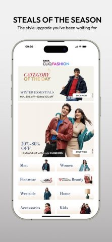 Tata CLiQ Fashion Shopping для iOS — скриншот 2