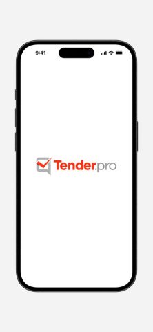 Tender.pro для iOS — скриншот 1