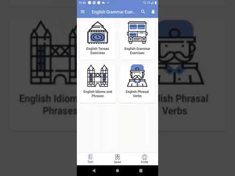 Test English — English exam для Android — официальный трейлер