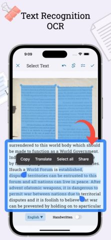Text Scan : Image to Text OCR для iOS — скриншот 2
