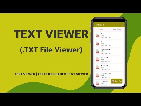 Text Viewer для Android — официальный трейлер
