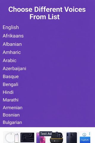 Text to mp3 Converter — ttsmp3 — скриншот 2