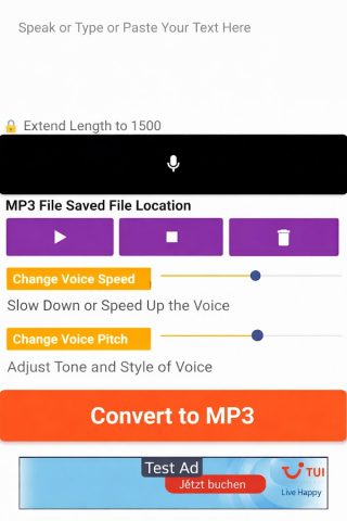 Text to mp3 Converter — ttsmp3 — скриншот 4