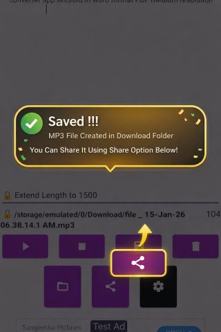Text to mp3 Converter — ttsmp3 — скриншот 5