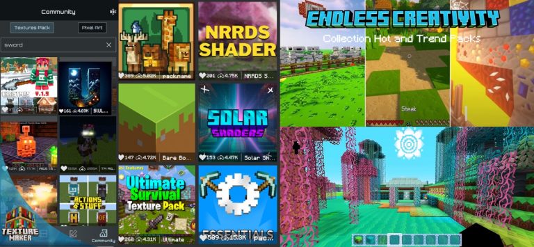 Texture Maker for Minecraft PE для iOS — скриншот 2