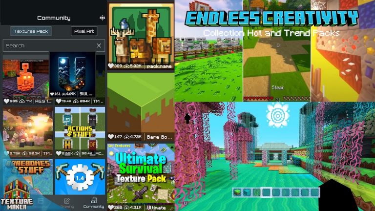 Texture Maker for Minecraft PE для Android — скриншот 2