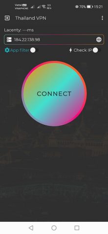 Thailand VPN — TH VPN для Android — скриншот 3