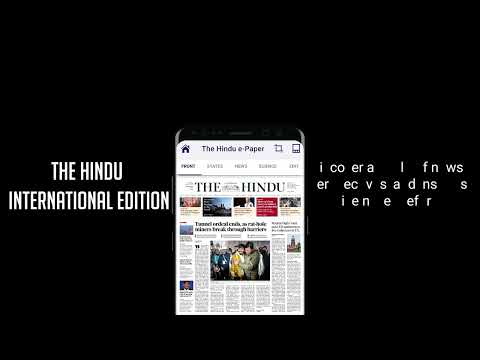 The Hindu ePaper: eNewspaper для Android — официальный трейлер