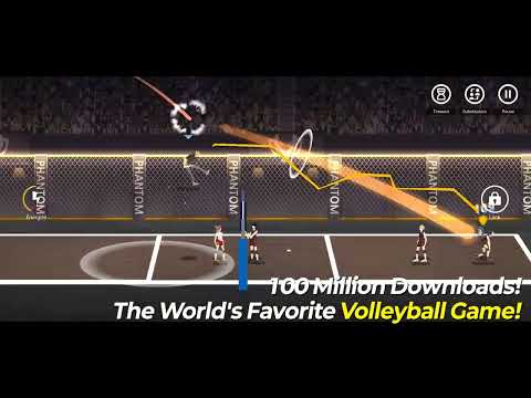 The Spike Cross — Volleyball для Android — официальный трейлер