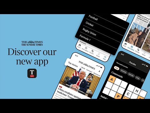 The Times: UK & World News для Android — официальный трейлер