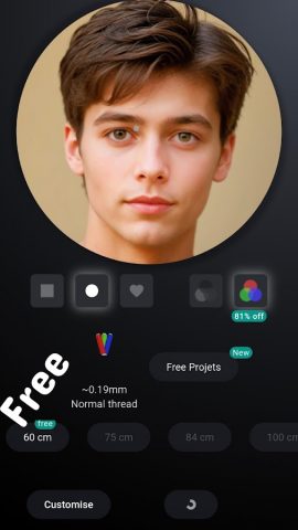 String Art Thread Art -Color для Android — скриншот 1