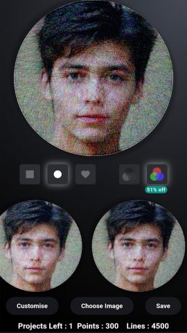 String Art Thread Art -Color для Android — скриншот 2