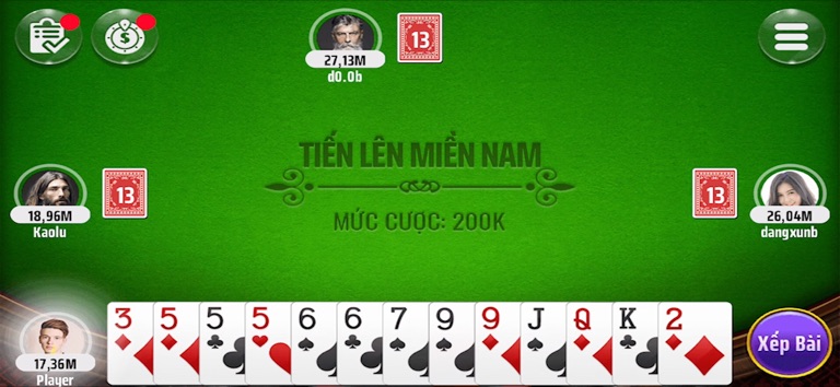 Tiến Lên Miền Nam Offline для iOS — официальный трейлер