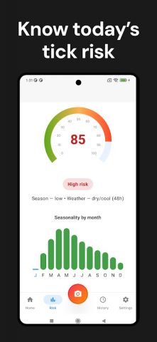 Tick Detector — Сканер клещей для Android — скриншот 3