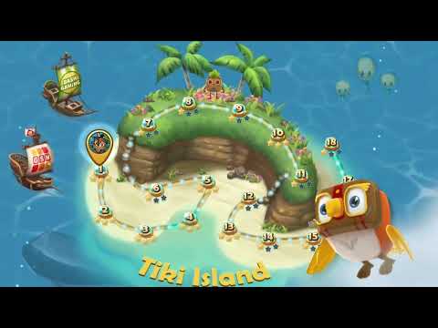 Tiki Solitaire TriPeaks для Android — официальный трейлер