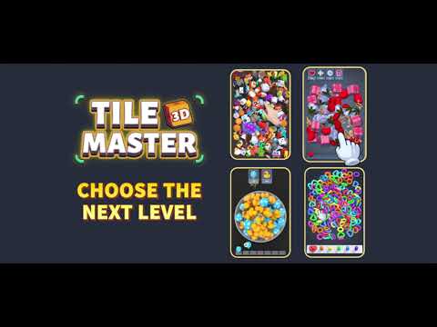 Tile Master 3D® — три в ряд для Android — официальный трейлер