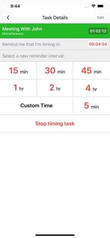 Time Doctor для iOS — скриншот 3
