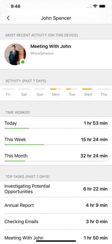 Time Doctor для iOS — скриншот 5