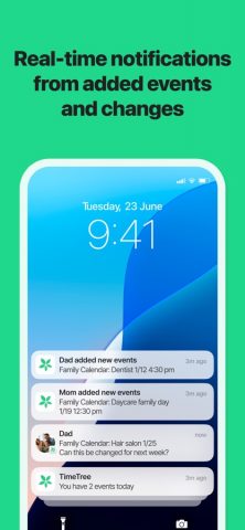 TimeTree: Shared Calendar для iOS — скриншот 3