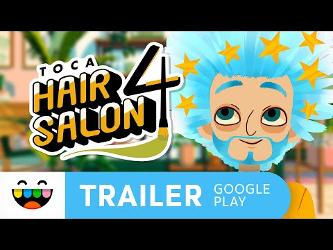 Toca Boca Hair Salon 4 для Android — официальный трейлер