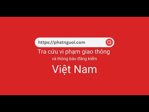 Tra cứu phạt nguội 2026 для Android — официальный трейлер