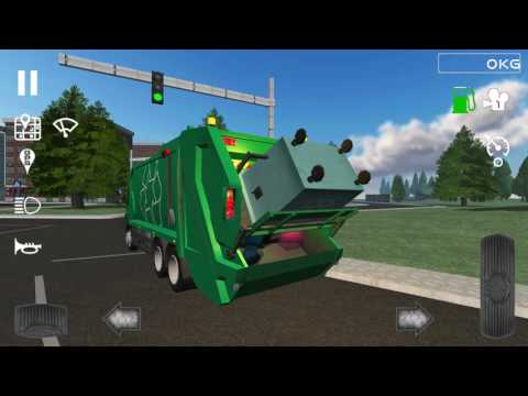 Trash Truck Simulator для Android — официальный трейлер