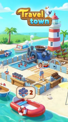 Travel Town — Merge Adventure для Android — скриншот 2