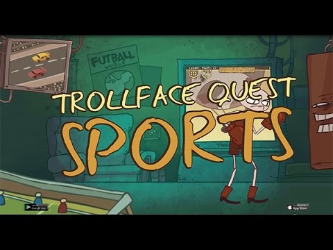 Troll face Quest Sports puzzle для Android — официальный трейлер