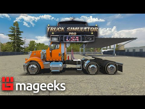 Truck Simulator PRO US для Android — официальный трейлер