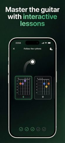 Tuner Pro — гитарный тюнер для iOS — скриншот 2