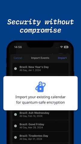 Tuta: Secure Private Calendar для Android — скриншот 4