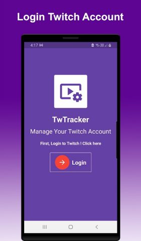 TwTracker — Tracker For Twitch для Android — скриншот 1