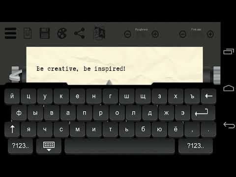 Typewriter для Android — официальный трейлер