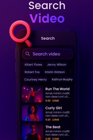 U Video Downloader — 4K, UHD для Android — скриншот 1