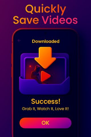 U Video Downloader — 4K, UHD для Android — скриншот 4