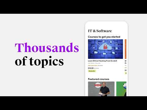 Udemy — онлайн-курсы — официальный трейлер