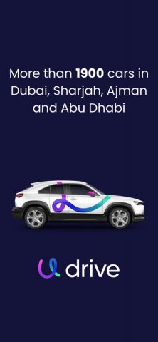 Udrive — Car Sharing & Rental для iOS — скриншот 1