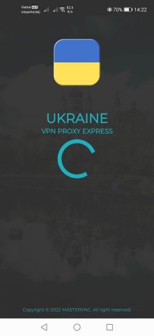 Ukraine VPN — UA VPN для Android — скриншот 1