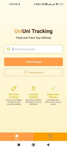 Uniuni Tracking — Uni Express для Android — скриншот 1