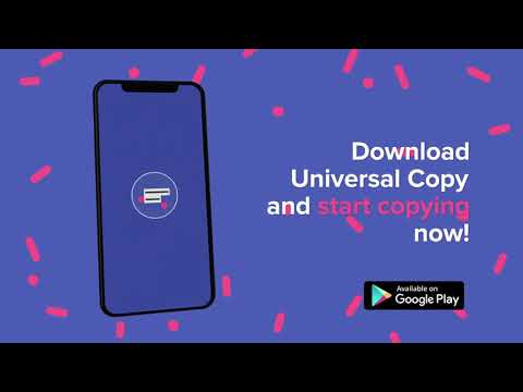 Universal Copy для Android — официальный трейлер