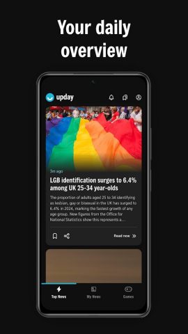 Upday | Local & World News для Android — скриншот 3