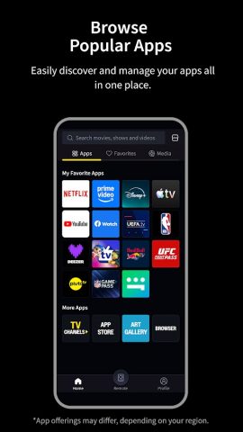 VIDAA Smart TV для Android — скриншот 2