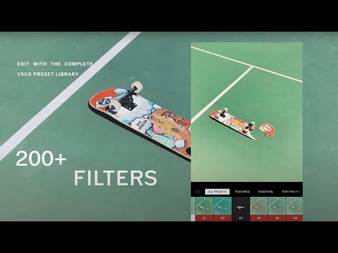 VSCO: Редактор фото и видео — официальный трейлер